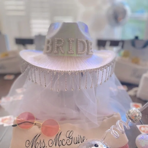 Nasty Gal | Accessories | Disco Bride Hat | Poshmark display picture 3